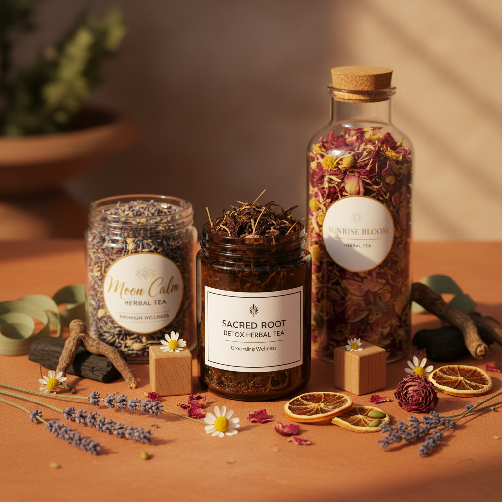 Luna Roots Botanica Herbal Tea Bundle